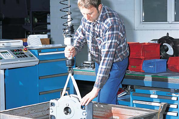 Linspel SpeedHoist D-SH i arbete
